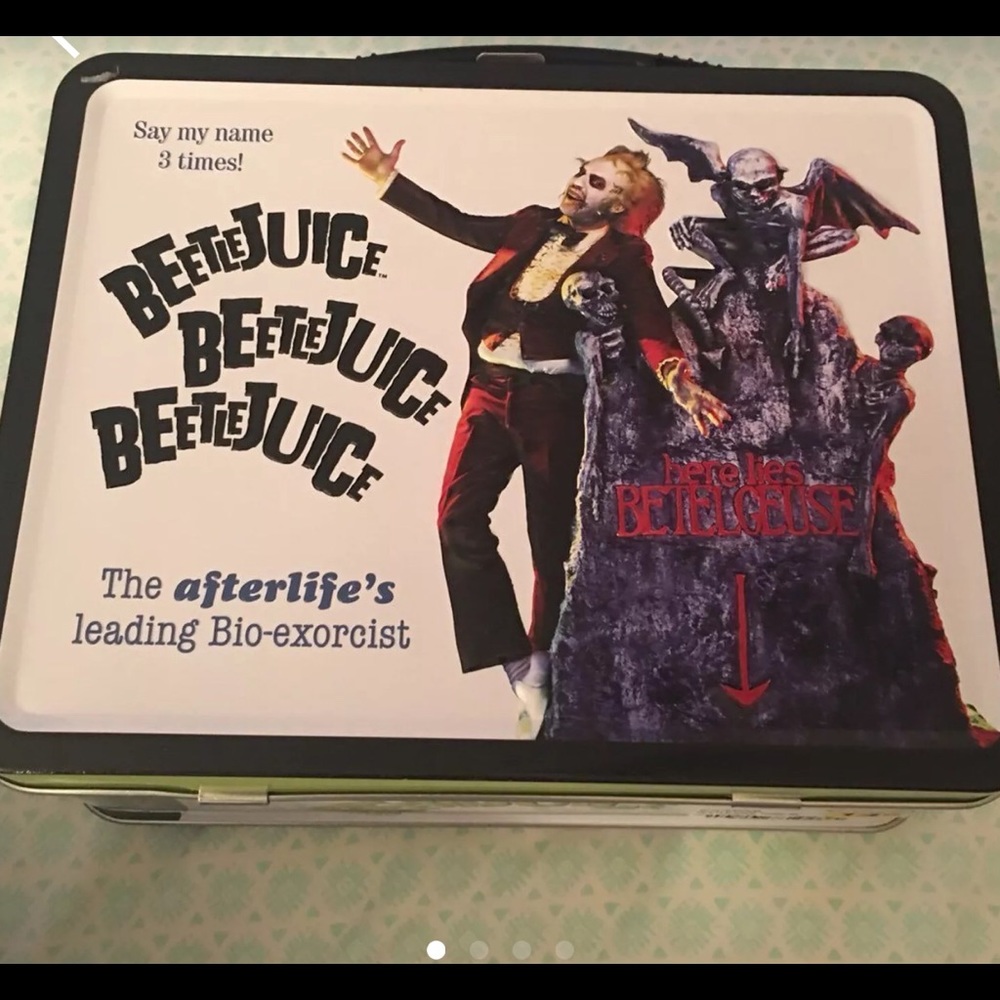 Beetle juice lunchbox